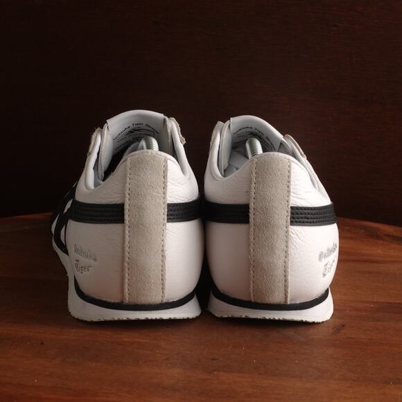 Onitsuka Tiger Sneakers Mens SZ 7.5 White Black FB Trainer Casual Athletic Shoes - Picture 7 of 16